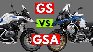 BMW GS vs GSA  The ONLY guide you need [upl. by Wiener794]