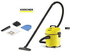 “Testing”  Karcher Wet and Dry Vacuum  WD1 [upl. by Gernhard]