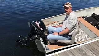 How to Mercury 99 outboard [upl. by Zeuqirdor266]