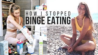 HOW I STOPPED BINGE EATING  THREE TOP TIPS [upl. by Puttergill]