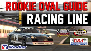 iRacing Rookie Oval Guide Rookie racing line Vol1 [upl. by Igenia381]