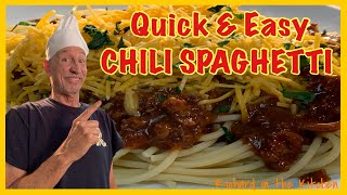 QUICK AND EASY CHILI SPAGHETTI  Richard in the kitchen [upl. by Gebler]