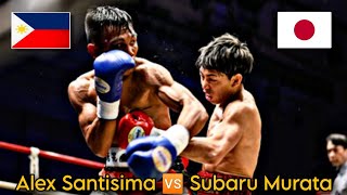 🔥 ALEX SANTISIMA PHILIPPINES vs JAPAN SUBARU MURATA FULL FIGHT [upl. by Yracaz616]