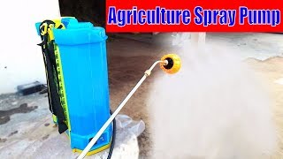 Agriculture spray pump Demo Agricultural battery sprayer pump Demo [upl. by Odranoel]