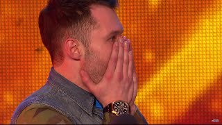 Calum Scott  Dancing On My Own Lyrics  Video BGT [upl. by Farlay]