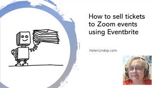 How to sell tickets to your Zoom online event using Eventbrite [upl. by Brainard709]