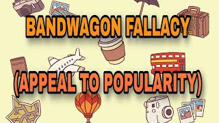 APPEAL TO POPULARITY Bandwagon Fallacy in TAGALOG [upl. by Magnuson159]