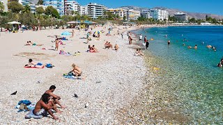 Walking in Aten Greece Akti Vouliagmeni Best Beach greece athena [upl. by Aleakcim]