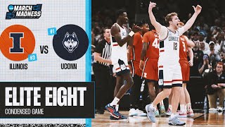 UConn vs Illinois  Elite Eight NCAA tournament extended highlights [upl. by Sabine457]