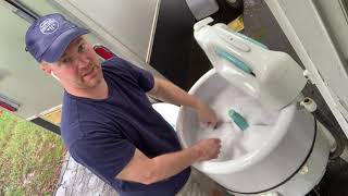 Antique Maytag Wringer Washer in Action [upl. by Cheney]