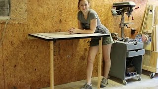 Make a Folding TTrack Table [upl. by Alyahsat]