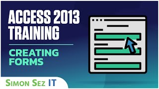 Microsoft Access 2013 Tutorial  Creating Forms  Access 2013 Tutorial for Beginners [upl. by Klayman]