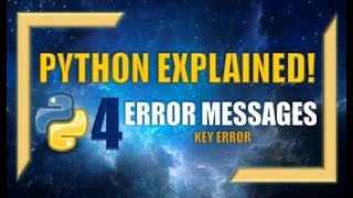 How to Resolve KEY ERRORS in Python [upl. by Kee483]