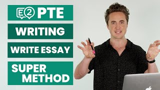 PTE Writing Write Essay  SUPER METHOD [upl. by Fiann23]