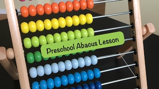 Preschool Abacus Lesson [upl. by Erdua]