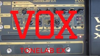 Vox Tonelab EX in English and in Depth Review Tutorial and Demo [upl. by Nessi581]