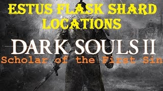 Dark Souls 2 SOTFS  Estus Flask Shard Locations [upl. by Toll]