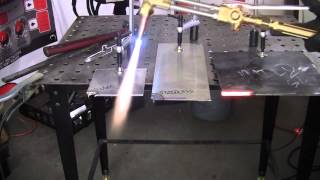 OXYACETYLENE CUTTING VS PLASMA CUTTING [upl. by Quiteria717]