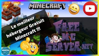 Le meilleur hébergeur gratuit Minecraft du monde  Freemcserver [upl. by Saduj]