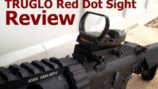 Truglo RedGreen Dot Sight Review  TG8370B  Multi Reticle x4 [upl. by Theis331]