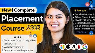 Complete Placement Preparation JavaC DSA  Full Web Development  Aptitude  New Sigma 70 🚀 [upl. by Bodnar88]