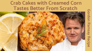 Gordon Ramsays Crab Cake Discover the Secret Behind Recipe [upl. by Alec]