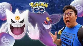 MEGA GENGAR AND SHINY EVOLUTION IN POKEMON GO [upl. by Cindra]