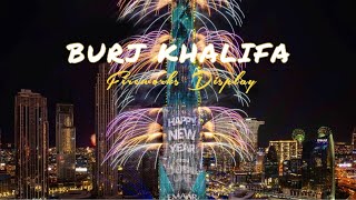 Dubai New Year 2024  Burj Khalifa Fireworks Display  Dubai Walking Tour 4K [upl. by Candida]