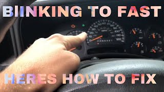 How To Fix Fast Blinker Problems BLINKER BLINKING FASTER THAN NORMAL FIX [upl. by Ennovahc]