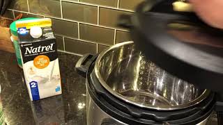 Instant Pot Lactosefree Cold Start Yogurt How To Make [upl. by Geddes]