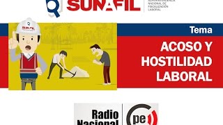 ¿Qué hacer frente al acoso u hostigamiento laboral  Sunafil  Radio Nacional [upl. by Rica349]