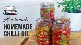 How to make Homemade PROPER FRESH CHILLI OIL recipe italian style authentic [upl. by Teirtza]