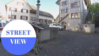 STREET VIEW in Weinfelden in SWITZERLAND [upl. by Burack]