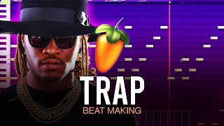 How to Make Trap Beats • FL STUDIO Beginner • Rhythm [upl. by Renraw162]