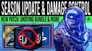 Destiny 2 NEW WISH UPDATES amp DAMAGE CONTROL Patch Today Bundle Anger Bad Press amp DLC Changes [upl. by Stretch]