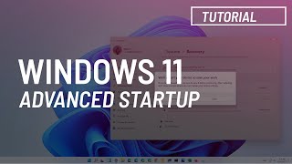 Windows 11 Five ways to open Advanced Startup options [upl. by Phaedra610]