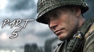 CALL OF DUTY WW2 Walkthrough Gameplay Part 5  Rousseau  Campaign Mission 4 COD World War 2 [upl. by Publea]