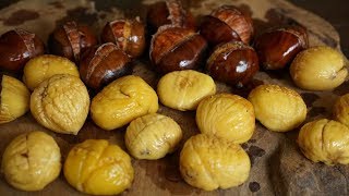 A Trick To Peel Easily and Quickly Chestnuts  Morgane Recipes [upl. by Moishe]