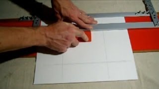 How To Cut Mat For Pictures With EZ Mat Cutter [upl. by Erskine119]