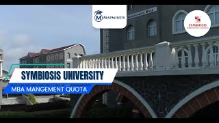 SYMBIOSIS  MBA MANAGEMENT QUOTA  PUNE [upl. by Nylecsoj]