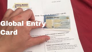 🔴 Global Entry Card Opening Package and Overview 🔴 [upl. by Assira]