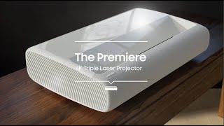 The Premiere 4K Laser Smart Projector  Samsung [upl. by Pinkham]