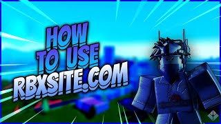 HOW TO USE RBXSITECOM 2021 [upl. by Attenol953]