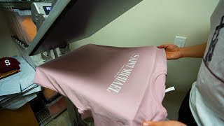 How To Start Your Own T Shirt Printing Business Using A Heat Press [upl. by Memory]