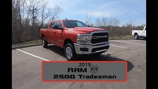 2019 RAM 2500 Tradesman Crew Cab 4X4Walk Around VideoIn Depth ReviewTest Drive [upl. by Adriell810]