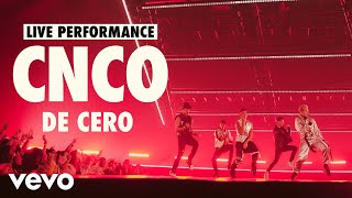 CNCO  De Cero Live  Vevo LIFT Live Sessions [upl. by Alesiram485]