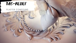 How to make a Bas Relief with GYPSUM Step by Step [upl. by Erlinna]