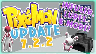 NEW Pixelmon 722 Update Showcase  Infusers Lures amp More  Pixelmon Reforged [upl. by Noslen]