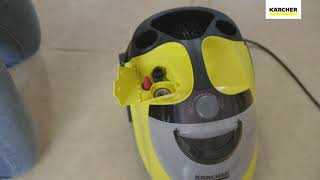 Karcher SC5 EasyFix Steam Cleaner  How To Descale [upl. by Ginger484]