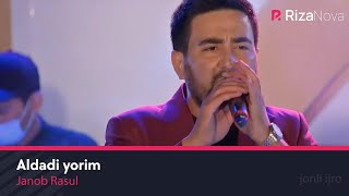 Janob Rasul  Aldadi yorim Official Live Video 2020 [upl. by Enoed]